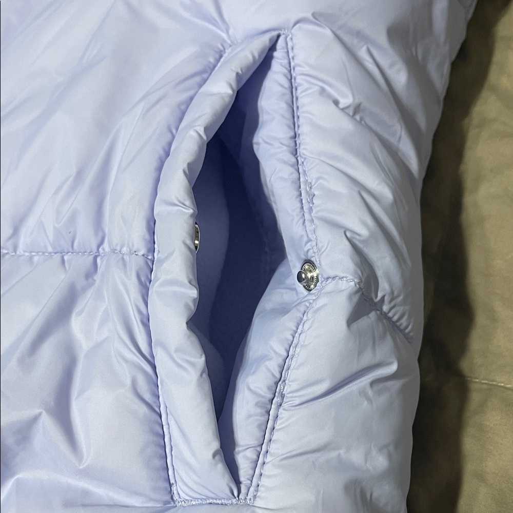 Light Purple Puffer Vest - Picture 2 of 6